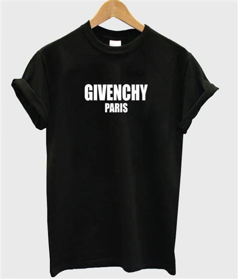 givenchy paris camiseta|Givenchy Paris t shirt men.